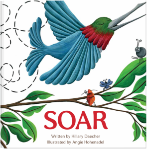 SOAR, Ramone, hummingbird, children's book